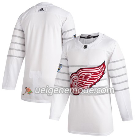 Herren Detroit Red Wings Trikot Blank Weiß Adidas 2020 NHL All-Star Authentic